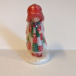 Holly Hobbie Candle American Greetings Vintage Christmas Hong Kong